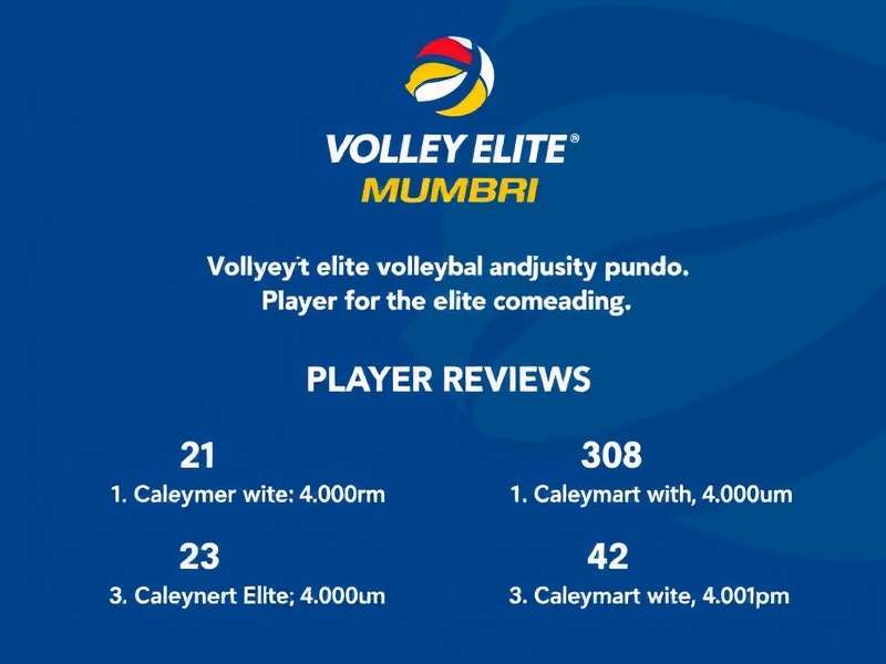 Volley Elite Mumbai Player Reviews